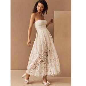BHLDN | Dresses | Anthropologie Bhldn Mixed Lace Dropwaist Midi Dress | Poshmark BHLDN | Dresses | Anthropologie Bhldn Mixed Lace Dropwaist Midi Dress | Poshmark